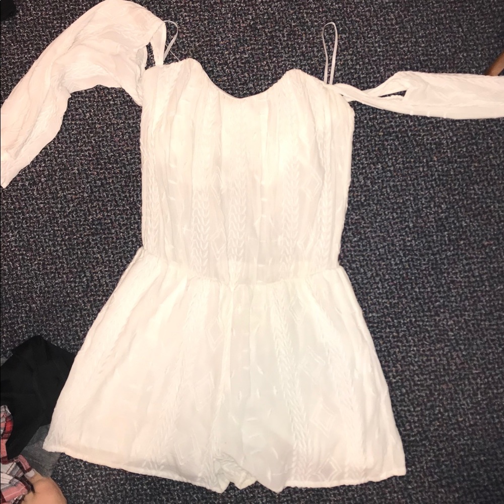 White romper from Dainty Hooligan